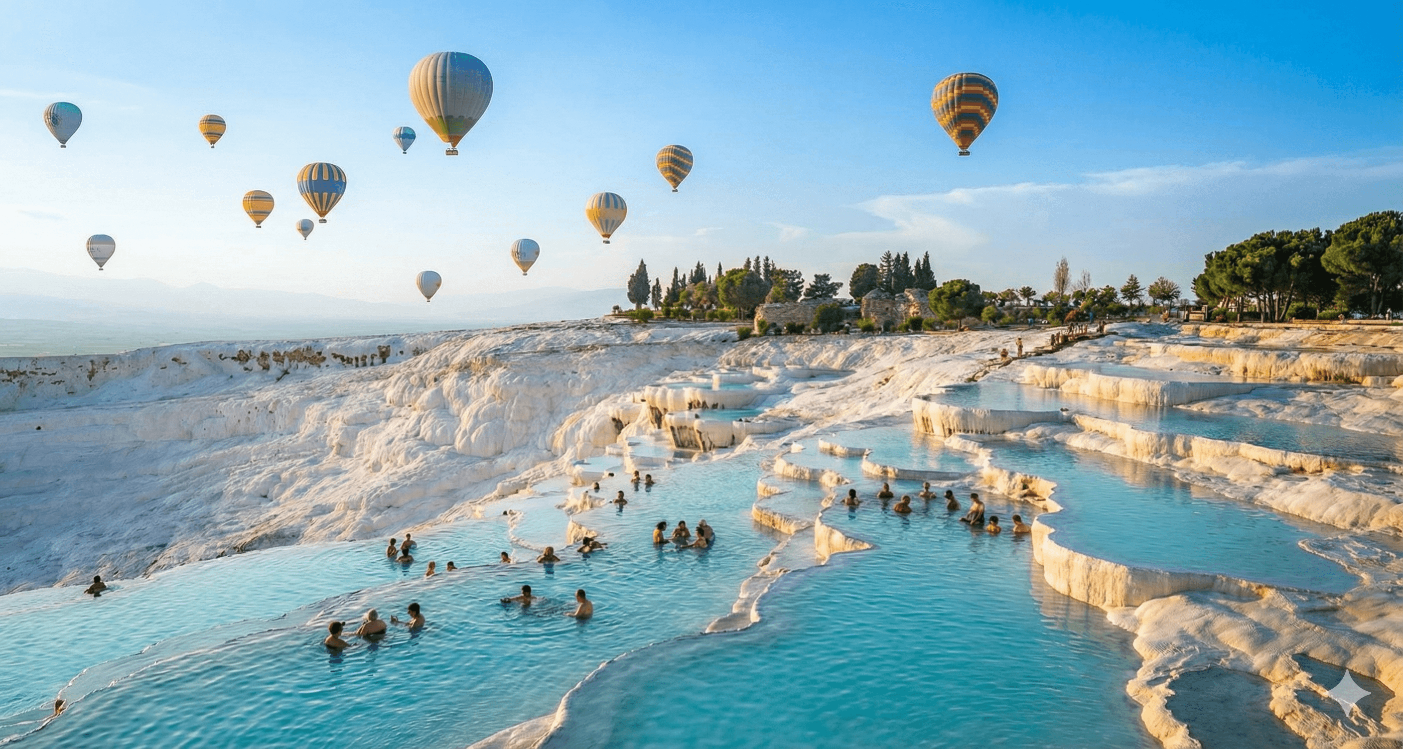 Antalya Çıkışlı Pamukkale Turu | Hierapolis ve Travertenler Ziyareti